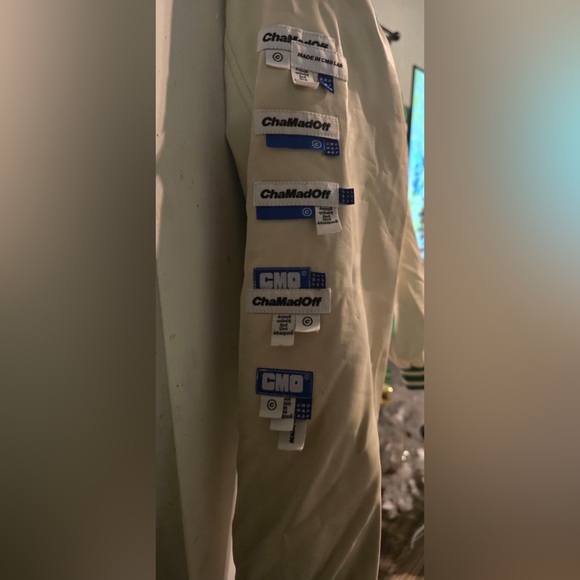 Green and White Varsity Jacket - Picture 8 of 16